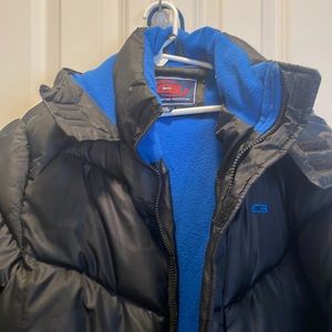 Boys CB sport winter jacket black camo